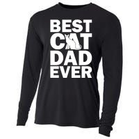 Best Cat Dad Ever Cooling Performance Long Sleeve Crew