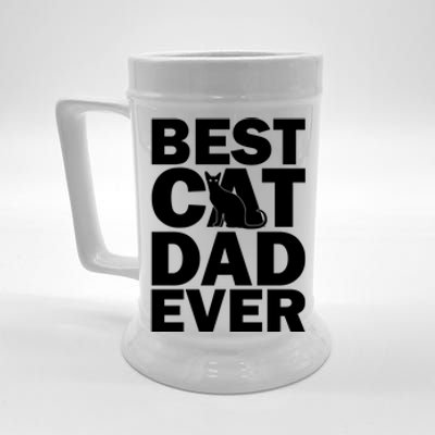 Best Cat Dad Ever Beer Stein