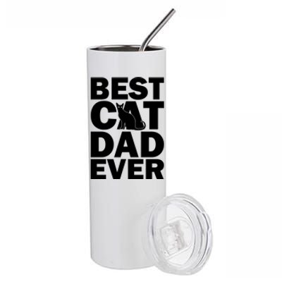 Best Cat Dad Ever Stainless Steel Tumbler