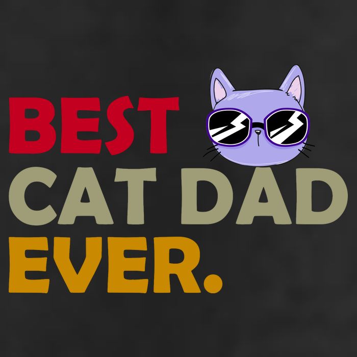 Best Cat Dad Ever Funny Cat Lover Cool Comfort Performance Bucket Hat