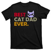 Best Cat Dad Ever Funny Cat Lover T-Shirt