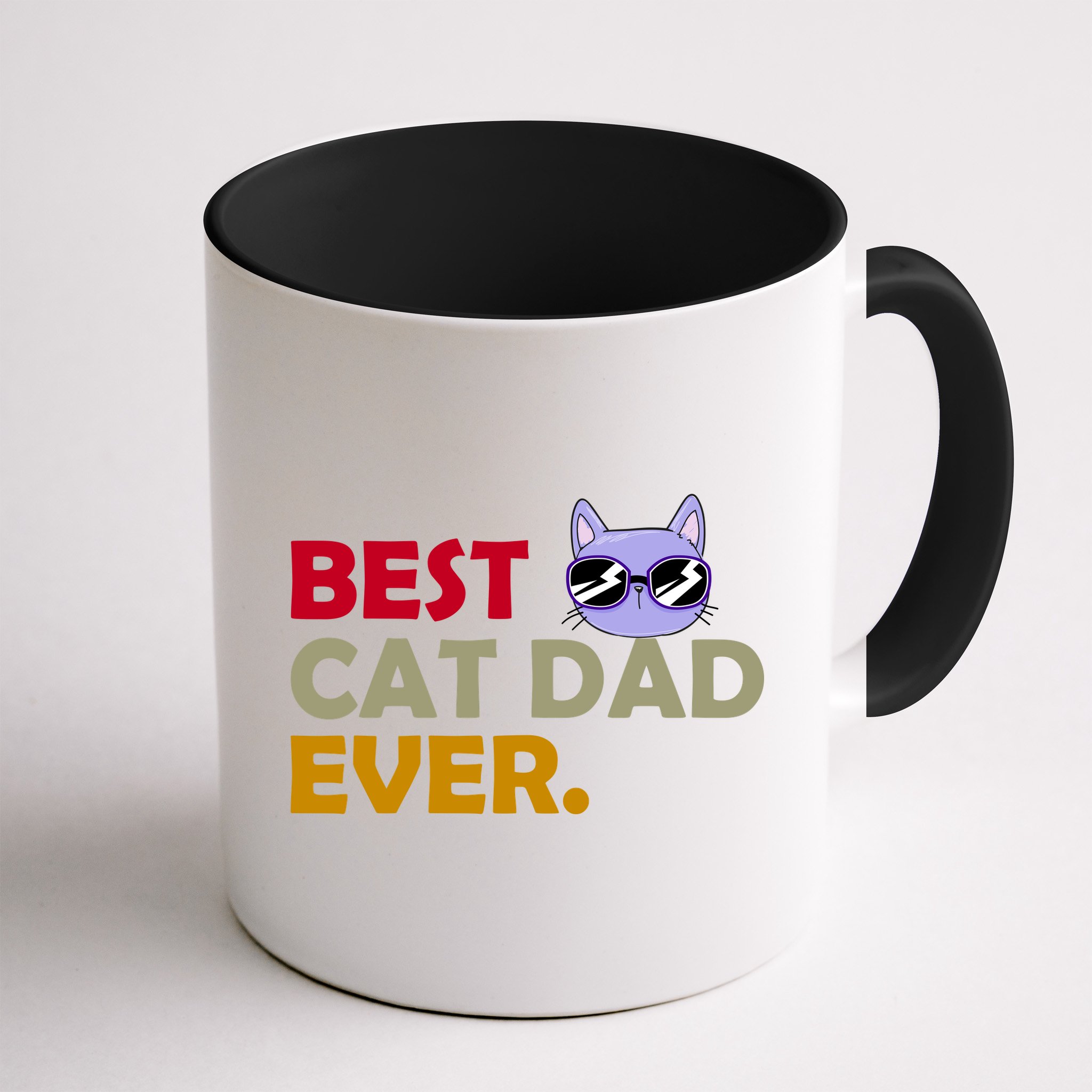 Best Cat Dad Ever Funny Cat Lover Mug