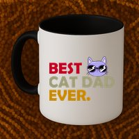 Best Cat Dad Ever Funny Cat Lover Mug