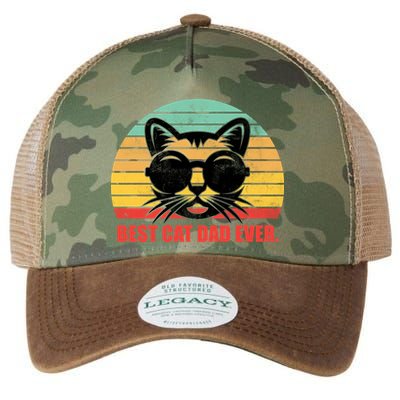 Best Cat Ever - Retro Vintage Design Legacy Tie Dye Trucker Hat
