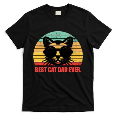 Best Cat Ever - Retro Vintage Design T-Shirt