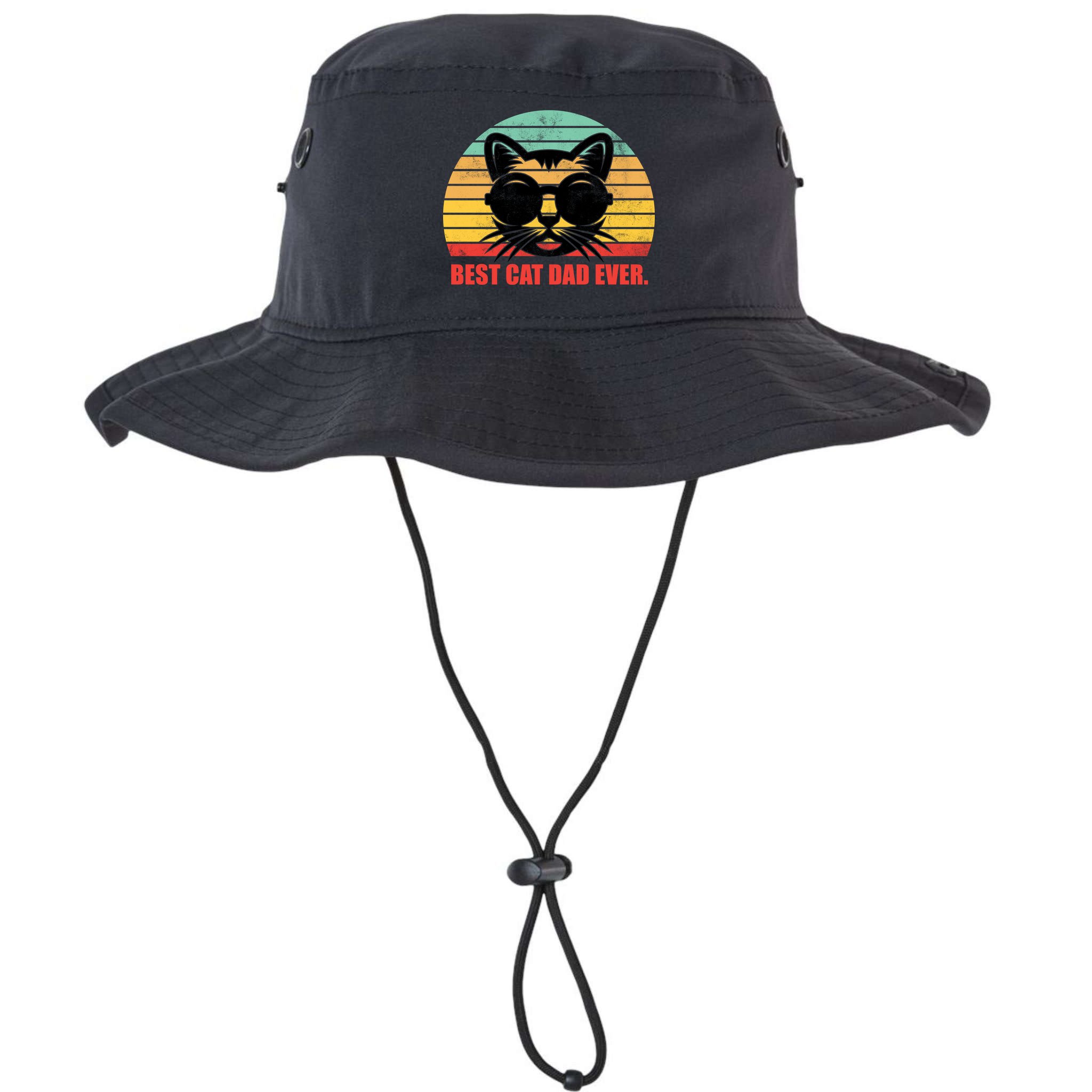Best Cat Ever - Retro Vintage Design Bucket Hat