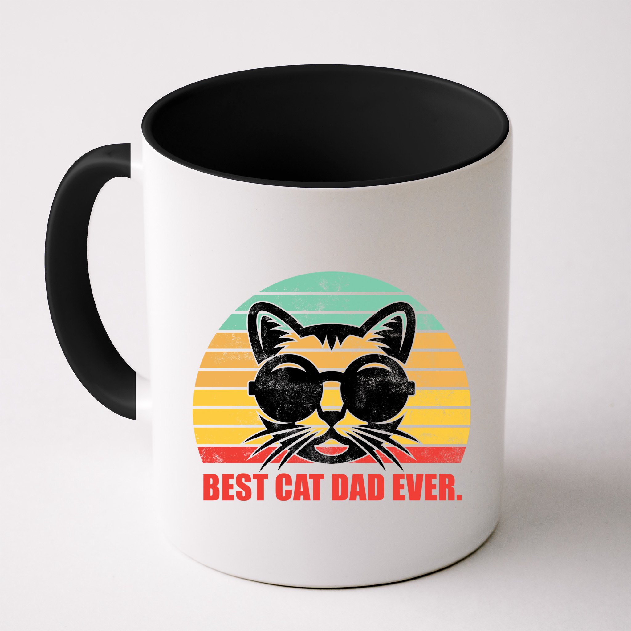 Best Cat Ever - Retro Vintage Design Mug