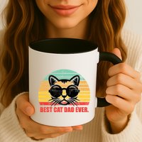 Best Cat Ever - Retro Vintage Design Mug