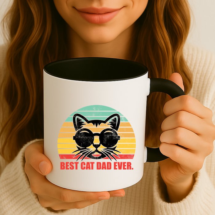 Best Cat Ever - Retro Vintage Design Mug