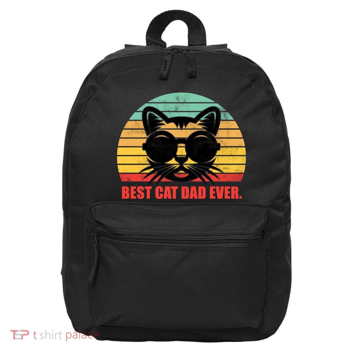 Best Cat Ever - Retro Vintage Design 16 in Basic Backpack
