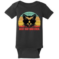 Best Cat Ever - Retro Vintage Design Baby Bodysuit