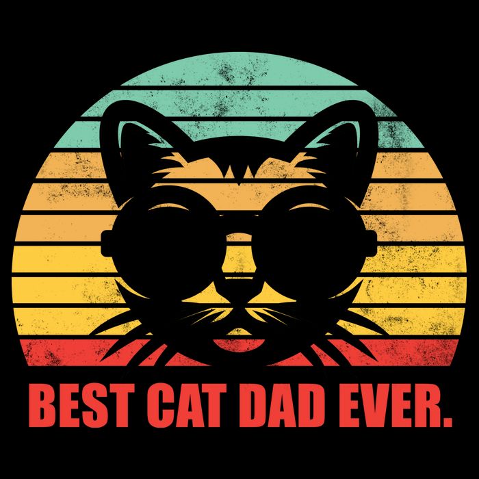 Best Cat Ever - Retro Vintage Design Baby Bodysuit
