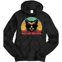 Best Cat Ever - Retro Vintage Design Tie Dye Hoodie