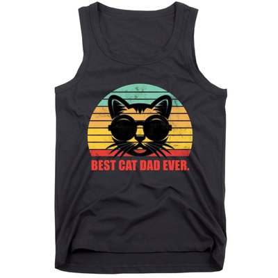 Best Cat Ever - Retro Vintage Design Tank Top