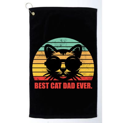 Best Cat Ever - Retro Vintage Design Golf Towel