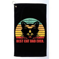 Best Cat Ever - Retro Vintage Design Golf Towel