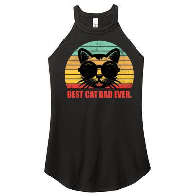 Best Cat Ever - Retro Vintage Design Women’s Perfect Tri Rocker Tank