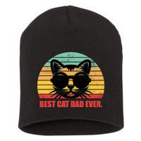 Best Cat Ever - Retro Vintage Design Short Acrylic Beanie