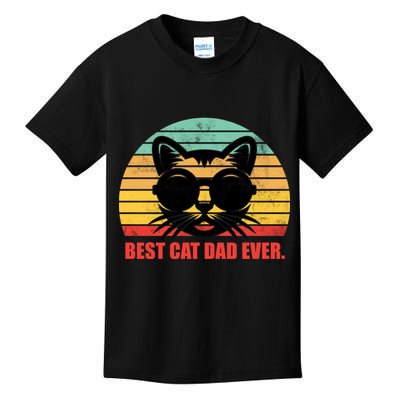 Best Cat Ever - Retro Vintage Design Kids T-Shirt