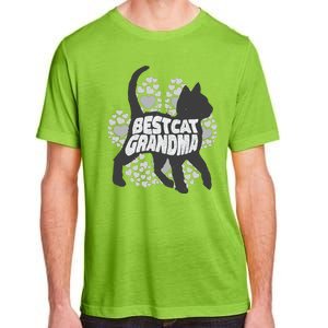 Best Cat Grandma Adult ChromaSoft Performance T-Shirt