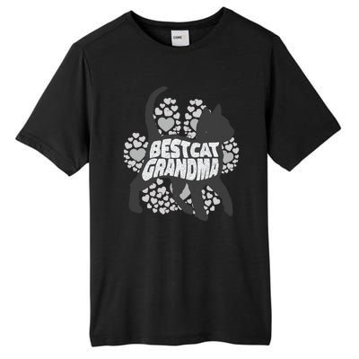 Best Cat Grandma Tall Fusion ChromaSoft Performance T-Shirt