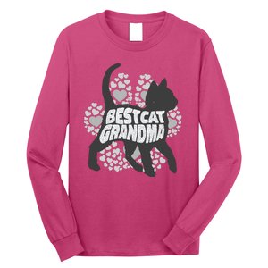 Best Cat Grandma Long Sleeve Shirt