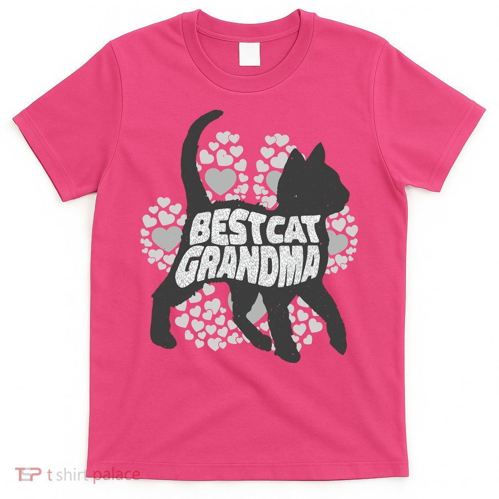 Best Cat Grandma T-Shirt