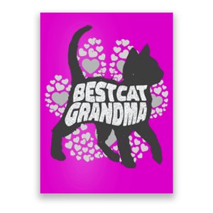 Best Cat Grandma Poster