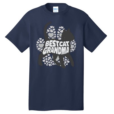 Best Cat Grandma Tall T-Shirt