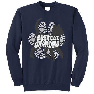 Best Cat Grandma Tall Sweatshirt