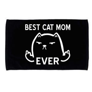 Best Cat Mom Ever Microfiber Hand Towel