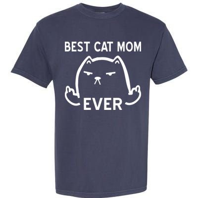 Best Cat Mom Ever Garment-Dyed Heavyweight T-Shirt