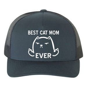 Best Cat Mom Ever Yupoong Adult 5-Panel Trucker Hat