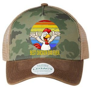 Best Chicken Dad Ever Legacy Tie Dye Trucker Hat