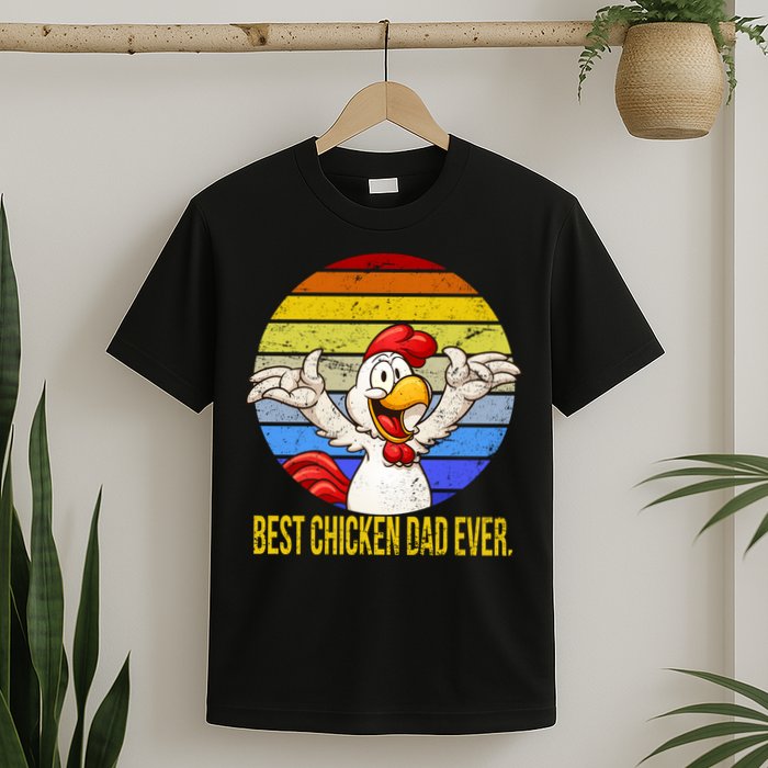Best Chicken Dad Ever T-Shirt