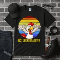 Best Chicken Dad Ever Tall T-Shirt
