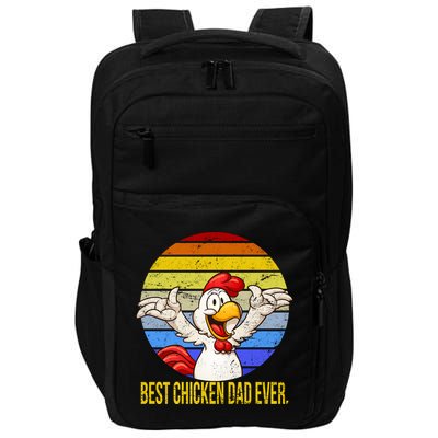 Best Chicken Dad Ever Impact Tech Backpack