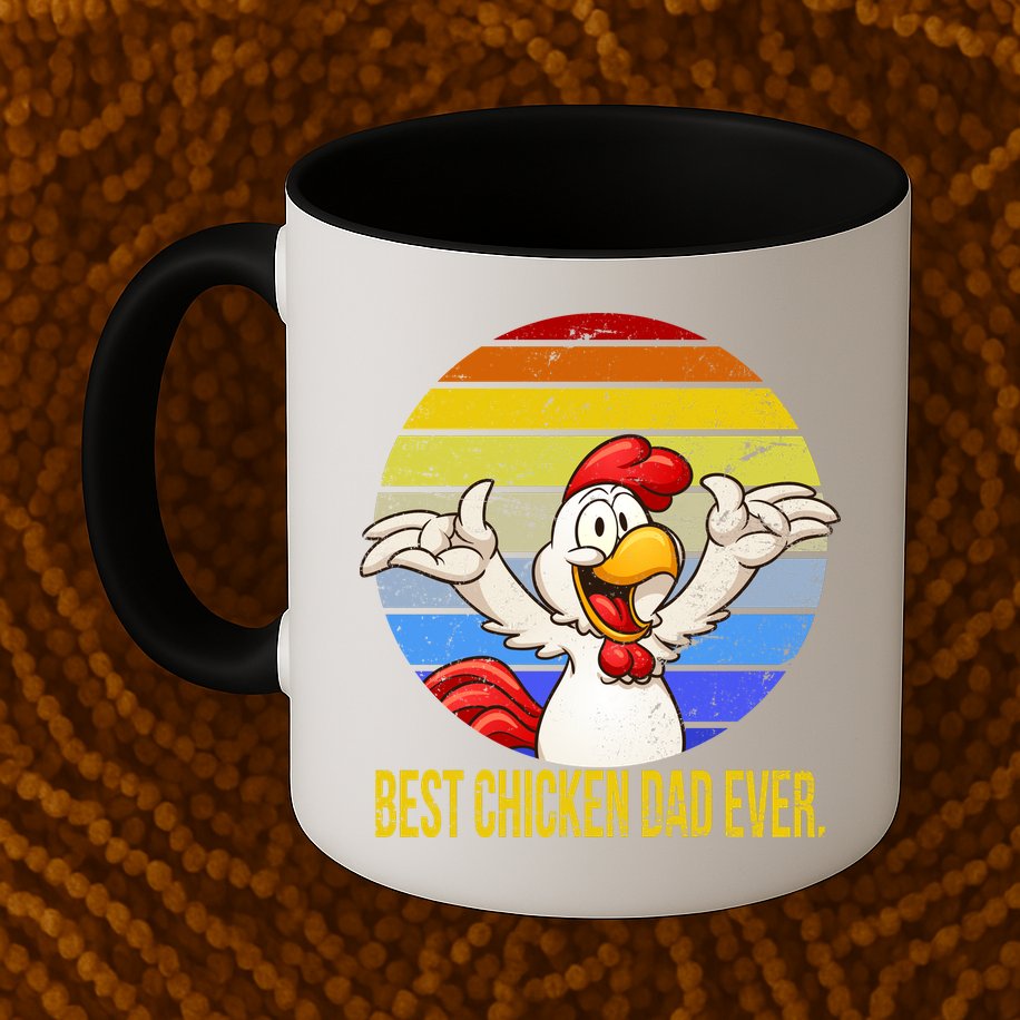 Best Chicken Dad Ever Mug