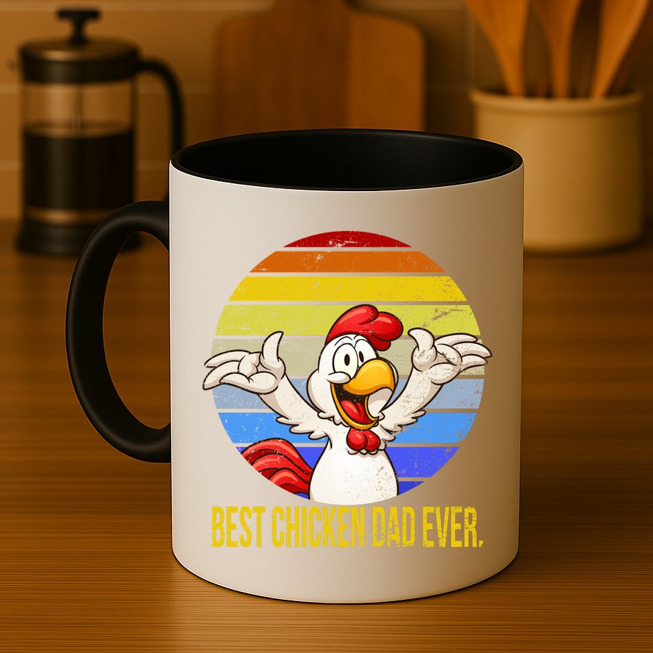 Best Chicken Dad Ever Mug