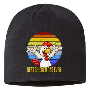 Best Chicken Dad Ever Sustainable Beanie