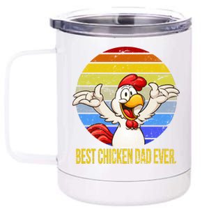 Best Chicken Dad Ever 12 oz Stainless Steel Tumbler Cup