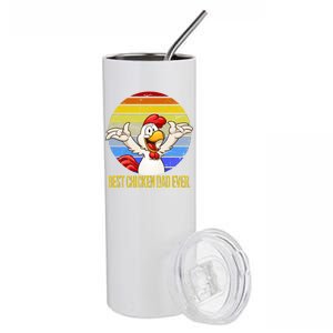 Best Chicken Dad Ever Stainless Steel Tumbler