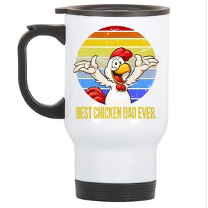 Best Chicken Dad Ever Stainless Steel Travel Mug