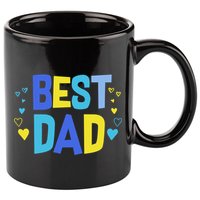 Best Dad 11oz C Handle Ceramic Mug