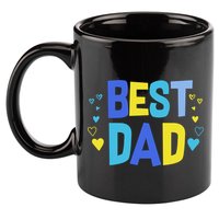 Best Dad 11oz C Handle Ceramic Mug