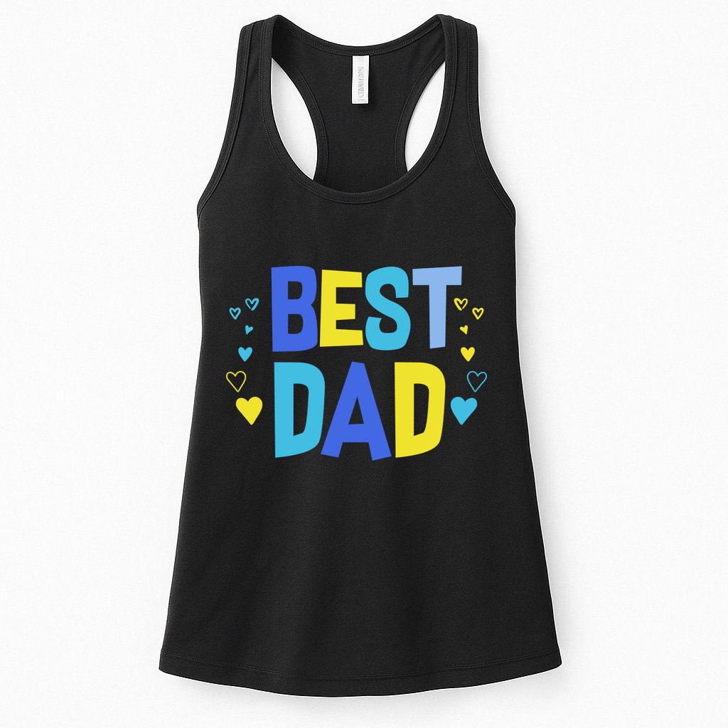 Best Dad Womens Tank Top