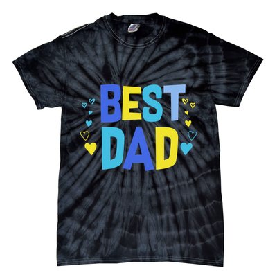Best Dad Tie-Dye T-Shirt