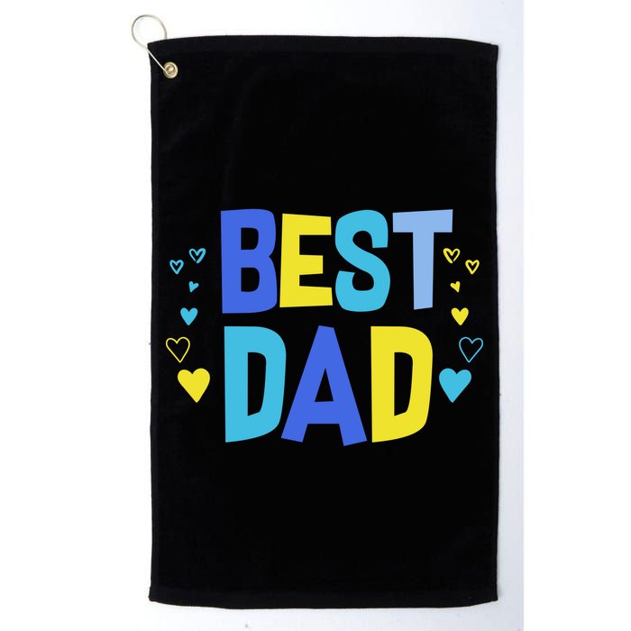 Best Dad Golf Towel