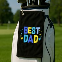 Best Dad Golf Towel
