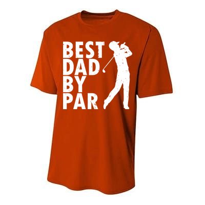 Best Dad By Par Performance Sprint T-Shirt